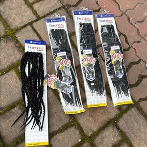 4 packs Black Hair Extensions for Effortless Styling